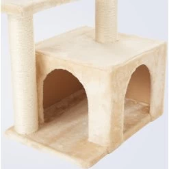 Frisco 28-in Faux Fur Cat Tree & Condo -Frisco 128073 PT4. AC SS1800 V1584452713
