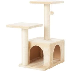Frisco 28-in Faux Fur Cat Tree & Condo -Frisco 128073 PT5. AC SS1800 V1584453205
