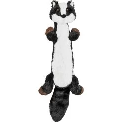 Frisco Skunk Skinny Plush Squeaky Dog Toy