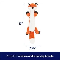 Frisco Fox Skinny Plush Squeaky Dog Toy -Frisco 147049 PT1. AC SS1800 V1691776694