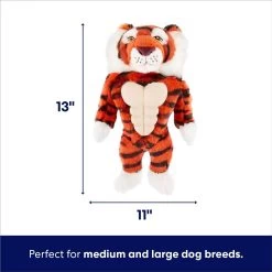 Frisco Tiger Muscle Plush Squeaky Dog Toy 7 Frisco Tiger Muscle Plush Squeaky Dog Toy -Frisco 147080 PT1. AC SS1800 V1695670749