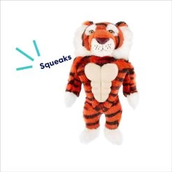 Frisco Tiger Muscle Plush Squeaky Dog Toy 8 Frisco Tiger Muscle Plush Squeaky Dog Toy -Frisco 147080 PT2. AC SS1800 V1695670751