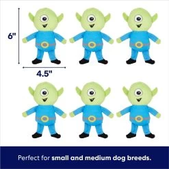 Frisco Flying Saucer & Aliens Hide & Seek Puzzle Plush Squeaky Dog Toy -Frisco 152812 PT2. AC SS1800 V1691776643