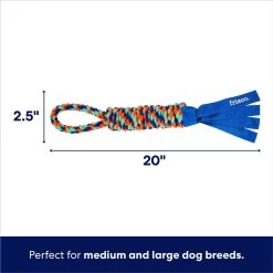 Frisco Rope With Handle & Tassels Dog Toy -Frisco 152840 PT1. AC SS1800 V1686579212