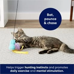 Frisco Bird With Feathers Teaser Wand Cat Toy With Catnip 6 Frisco Bird With Feathers Teaser Wand Cat Toy With Catnip -Frisco 161199 PT2. AC SS1800 V1678723897