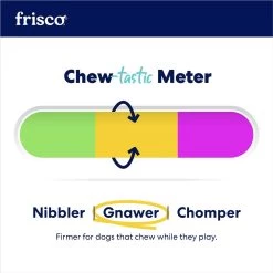 Frisco Flying Saucer Rubber Treat Dispenser Dog Toy -Frisco 164757 PT4. AC SS1800 V1686579686