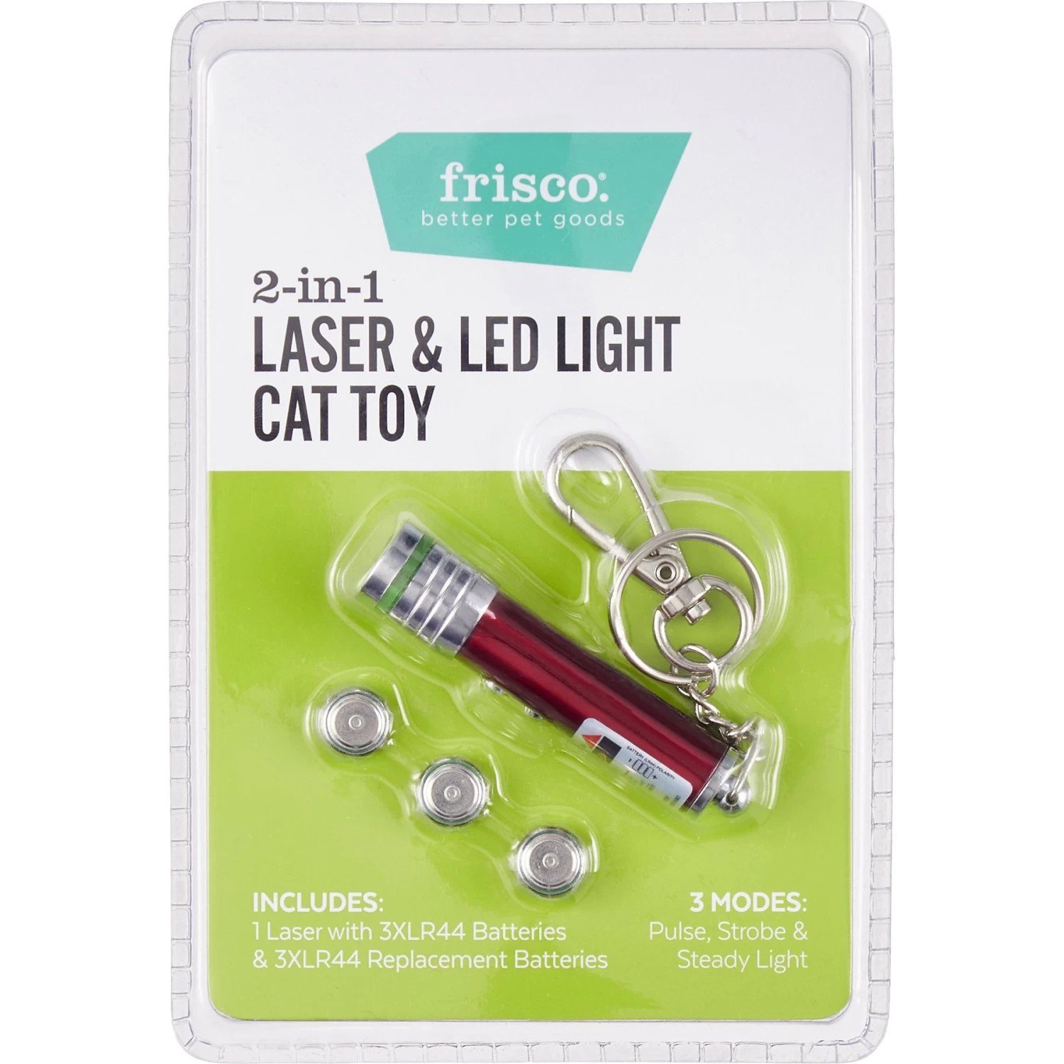 Frisco 2-in-1 Laser & LED Light Laser Cat Toy 1 Frisco 2-in-1 Laser & LED Light Laser Cat Toy