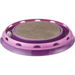 Frisco Scratch & Roll Scratcher Cat Toy With Catnip