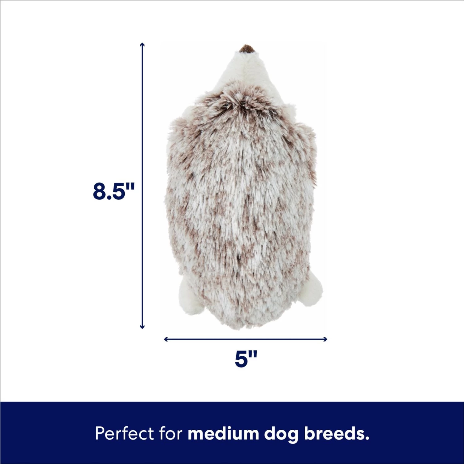 Frisco Hedgehog Plush Squeaky Dog Toy 2 Frisco Hedgehog Plush Squeaky Dog Toy - Image 2