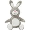 Frisco Bunny Textured Plush Squeaky Dog Toy