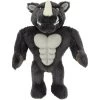Frisco Rhino Muscle Plush Squeaky Dog Toy
