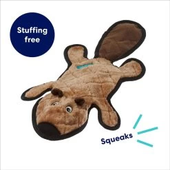 Frisco Beaver Stuffing-Free Flat Plush Squeaky Dog Toy -Frisco 174729 PT2. AC SS1800 V1695670690