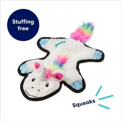 Frisco Unicorn Stuffing-Free Flat Plush Squeaky Dog Toy 8 Frisco Unicorn Stuffing-Free Flat Plush Squeaky Dog Toy -Frisco 174737 PT2. AC SS1800 V1695670697