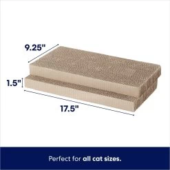 Frisco Double-Wide Cat Scratcher Toy Refill With Catnip, 2 Count 5 Frisco Double-Wide Cat Scratcher Toy Refill With Catnip, 2 Count -Frisco 174800 PT1. AC SS1800 V1698248314