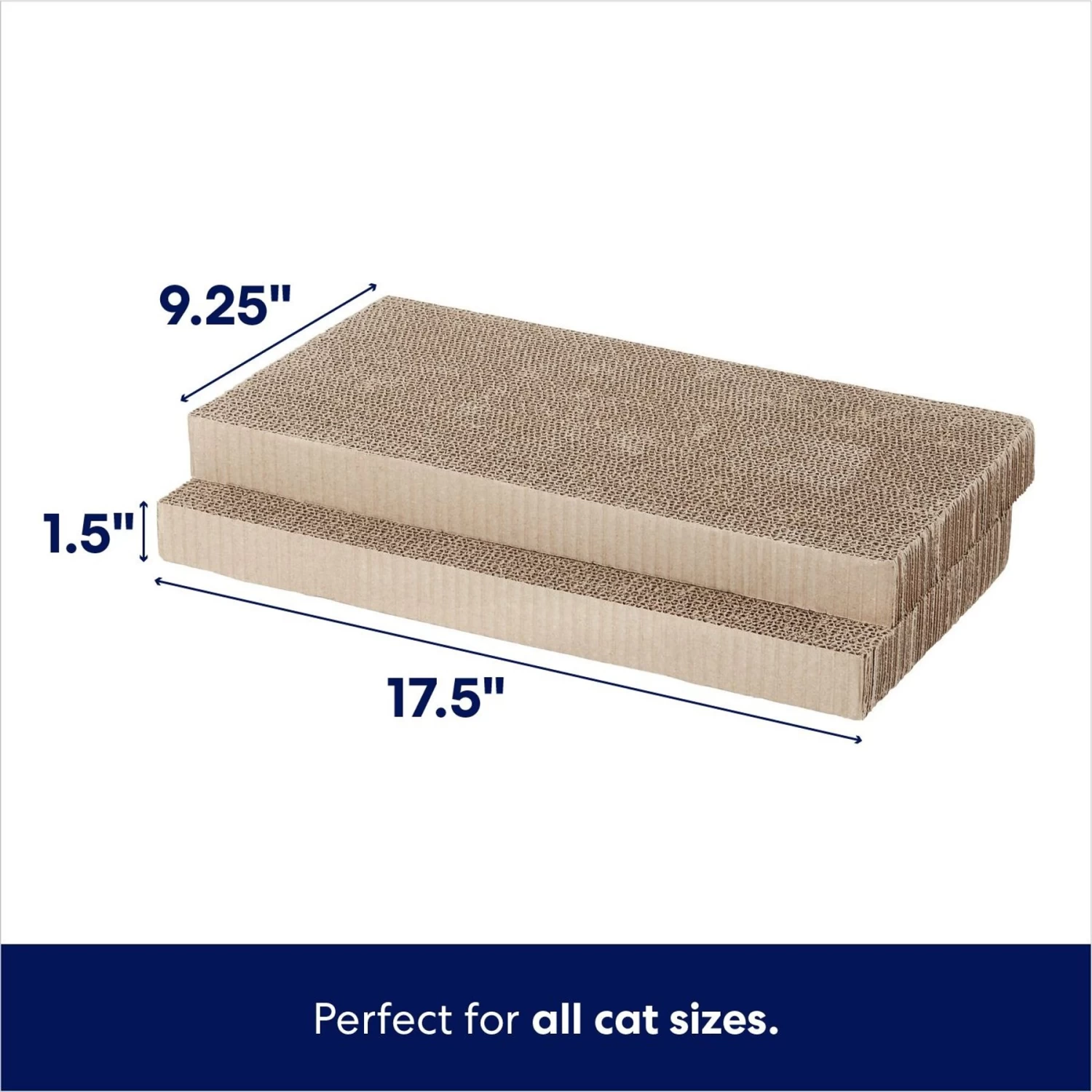 Frisco Double-Wide Cat Scratcher Toy Refill With Catnip, 2 Count 2 Frisco Double-Wide Cat Scratcher Toy Refill With Catnip, 2 Count - Image 2