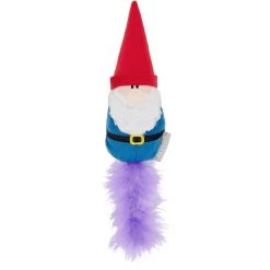 Frisco Mythical Mates Gnome Plush Kicker Cat Toy With Catnip