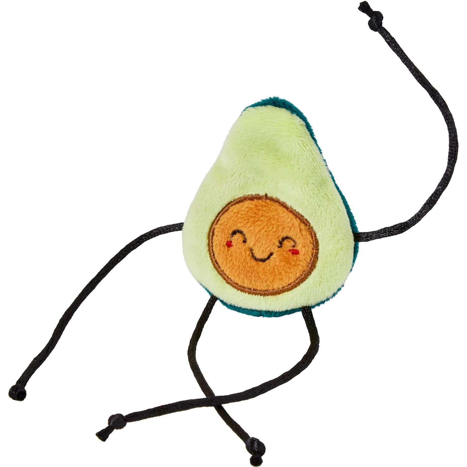 Frisco Dangly Avocado Buddy Plush Cat Toy With Catnip 1 Frisco Dangly Avocado Buddy Plush Cat Toy With Catnip