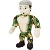 Frisco Retro Camo Hero Muscle Plush Squeaky Dog Toy