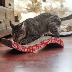 Frisco Holiday Wave Cat Scratcher Toy With Catnip 7 Frisco Holiday Wave Cat Scratcher Toy With Catnip -Frisco 233287 PT2. AC SS1800 V1602172537