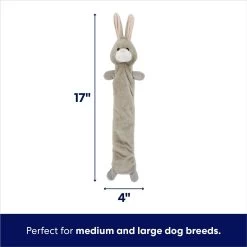 Frisco Bunny Bungee Plush Squeaky Dog Toy -Frisco 233612 PT1. AC SS1800 V1691784031