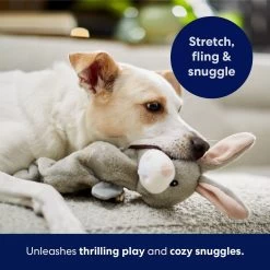 Frisco Bunny Bungee Plush Squeaky Dog Toy -Frisco 233612 PT5. AC SS1800 V1691783971