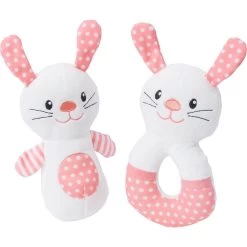 Frisco Bunny Plush Squeaky Puppy Toy