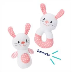 Frisco Bunny Plush Squeaky Puppy Toy -Frisco 245916 PT2. AC SS1800 V1695760956