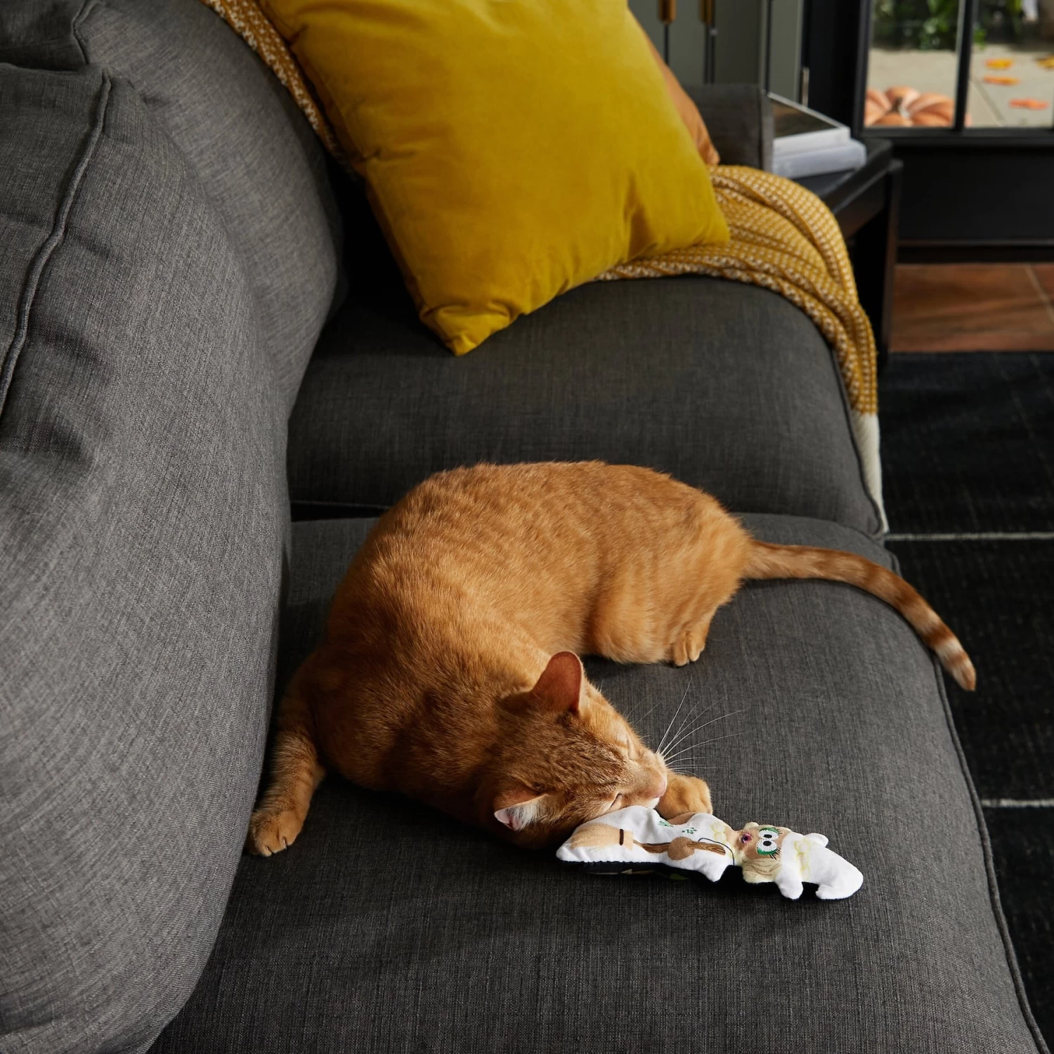 Frisco Halloween Good Witch, Bad Witch Reversible Plush Cat Toy With Catnip 4 Frisco Halloween Good Witch, Bad Witch Reversible Plush Cat Toy With Catnip - Image 4