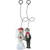Frisco Sugar Skull Bride & Groom Bouncy Cat Toy With Catnip, 2 Count
