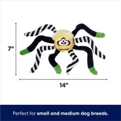 Frisco Halloween Spider Plush Squeaky Dog Toy -Frisco 270379 PT1. AC SS1800 V1689878442