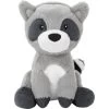 Frisco Camping Raccoon Plush Squeaky Dog Toy