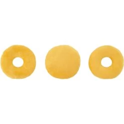 Frisco Fall Maple Bacon Donuts Plush Squeaky Dog Toy, 3 Count -Frisco 285613 PT1. AC SS1800 V1629726436