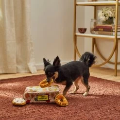 Frisco Fall Box Of Donuts Hide & Seek Puzzle Plush Squeaky Dog Toy -Frisco 285639 PT3. AC SS1800 V1629725027