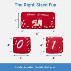Frisco Holiday 12 Day Countdown Blocks Plush Squeaky Dog Toy, 3 Count -Frisco 287447 PT1. AC SS1800 V1637705185