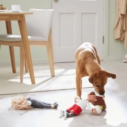 Frisco Brunch Chef & Waitress Plush Squeaky Dog Toy, 2 Count -Frisco 297278 PT2. AC SS1800 V1642088629