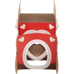 Frisco Valentine Love Carriage Cardboard Cat House, 2-Story -Frisco 301565 PT2. AC SS1800 V1637694179