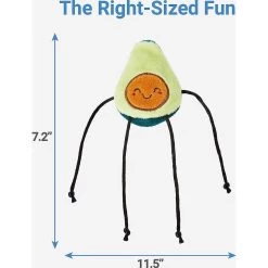 Frisco Cactus Cat Scratching Post & Frisco Dangly Avocado Buddy Plush Cat Toy With Catnip -Frisco 303380 PT5. AC SS1800 V1623084157