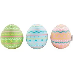 Frisco Easter Eggs Plush Squeaky Dog Toy -Frisco 304954 PT2. AC SS1800 V1642441297