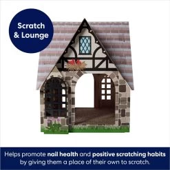 Frisco Tudor House Cardboard Cat House 8 Frisco Tudor House Cardboard Cat House -Frisco 308815 PT2. AC SS1800 V1696533470