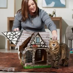 Frisco Tudor House Cardboard Cat House 9 Frisco Tudor House Cardboard Cat House -Frisco 308815 PT3. AC SS1800 V1696880189