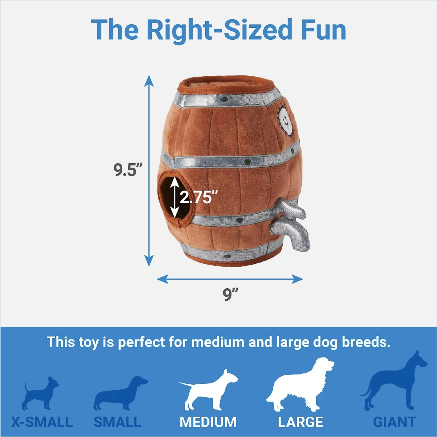 Frisco Beer & Keg Plush Squeaky Dog Toy, 4 Count 3 Frisco Beer & Keg Plush Squeaky Dog Toy, 4 Count - Image 3