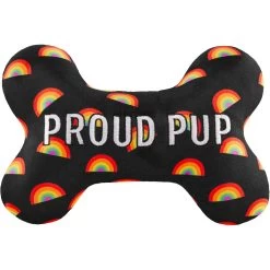 Frisco Pride Proud Pup Bone Plush Squeaky Dog Toy -Frisco 331638 PT2. AC SS1800 V1649086661