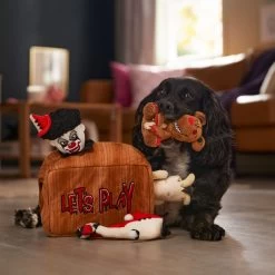 Frisco Halloween Scary Toy Box Hide & Seek Puzzle Plush Squeaky Dog Toy -Frisco 344160 PT3. AC SS1800 V1657657049
