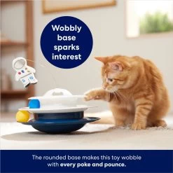 Frisco Astronaut In Space Wobble & Spin Cat Tracks Cat Toy With Catnip -Frisco 345928 PT3. AC SS1800 V1664288803