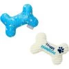 Frisco Hanukkah "Happy Pawnukkah" Bone Plush Squeaky Dog Toy