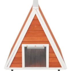 Frisco Outdoor Wooden A-Frame Cat House -Frisco 361001 PT2. AC SS1800 V1657828190