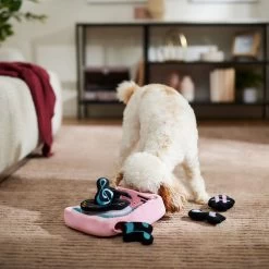 Frisco Valentine Love Song Record Player Hide & Seek Puzzle Plush Squeaky Dog Toy -Frisco 371087 PT3. AC SS1800 V1668737233