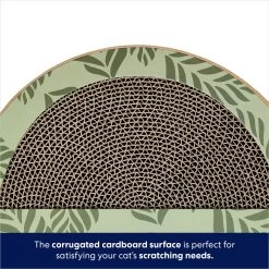Frisco Interactive Maze & Scratch Cardboard Cat Toy Box With Catnip, Palms -Frisco 506130 PT3. AC SS1800 V1671551754
