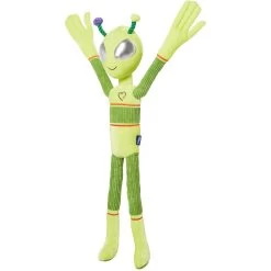 Frisco Halloween Alien Wagazoo Plush Squeaky Dog Toy, Extra Long