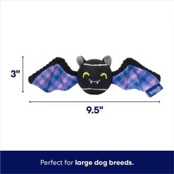 Frisco Halloween Bat Fetch Squeaky Tennis Ball Dog Toy -Frisco 668278 PT1. AC SS1800 V1689342245